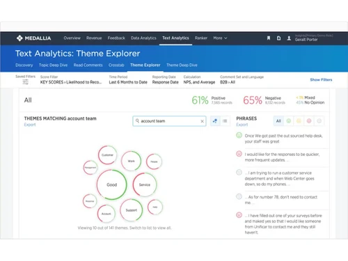 Medallia-text analytics