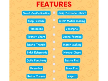 Nakshatra Gold Software-features