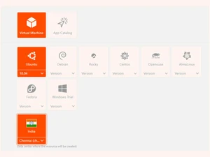 Hostzop virtual machine