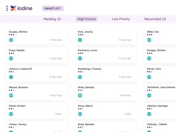 iodine software-smartlist