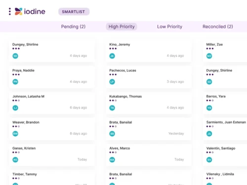 iodine software-smartlist