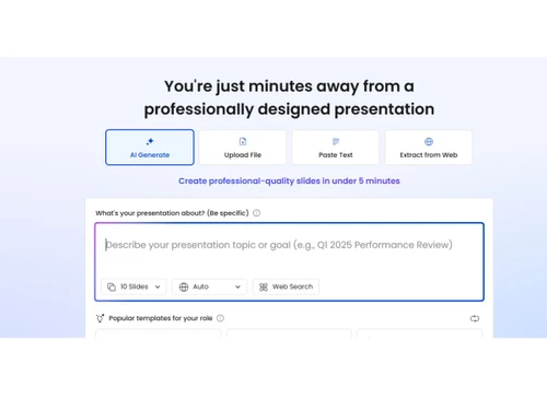 presentations ai-generate