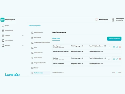 Lune 360 performance