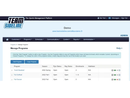 teamsideline-programs