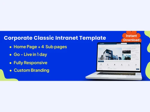 SharePoint Intranet template