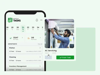 Petpooja Tasks departments