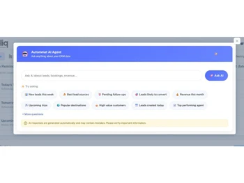 Autommat Travel CRM-Ai Agent