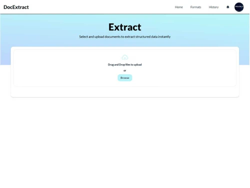 DocExtract browse