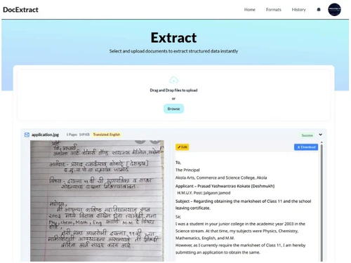 DocExtract Data