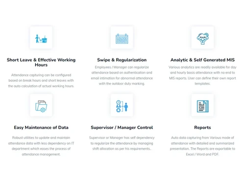 Spine Payroll Software-Swipe & Regularization