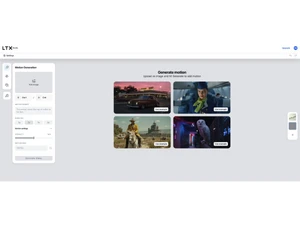 LTX-Studio motion workshop