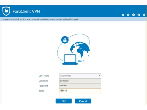 forticlient vpn-login