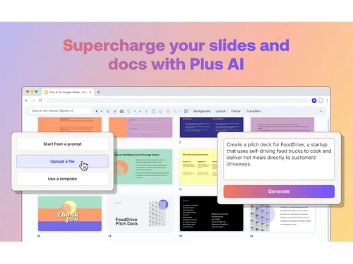 Plus AI-slides