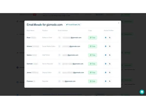 AffiliateFinder emails