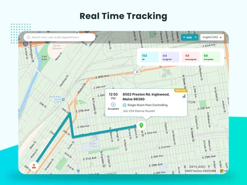 EyeOnTask real time tracking