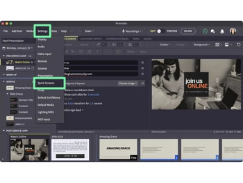 Proclaim-font presentation
