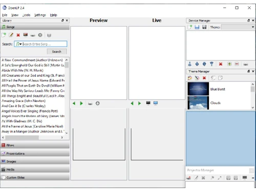 OpenLP-live