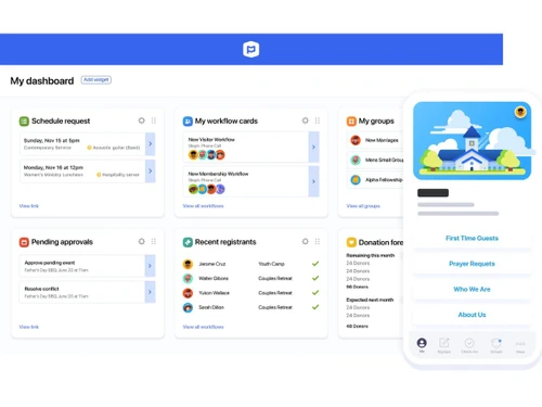 planning center-dashboard