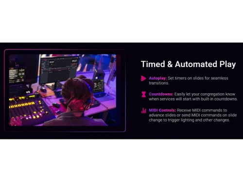 FreeShow-automated play