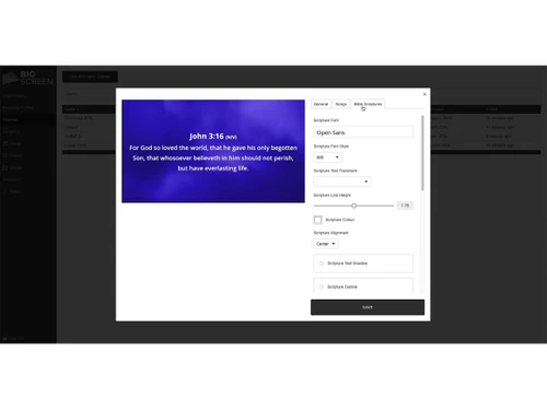 Big Screen-fonts