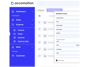 Accomation dashboard