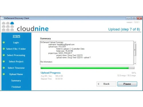 CloudNine Concordance-summary