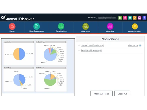 Gimmal Discover-dashboard