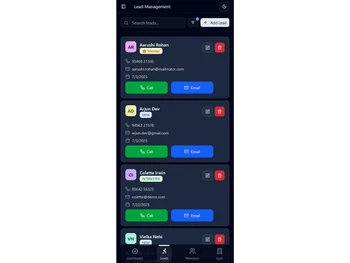 RankOnFitness lead management