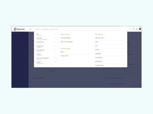 edufar school management software-setting