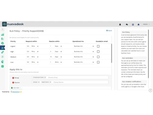 Nuevadesk Renewal Management