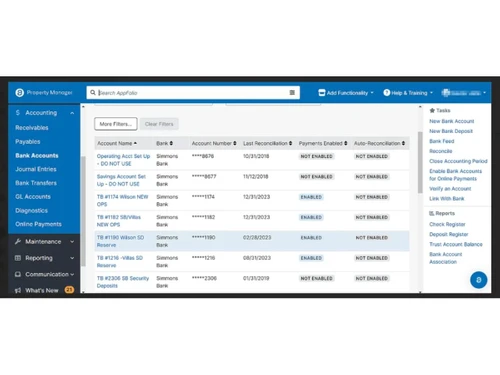 appfolio property manager-accounts