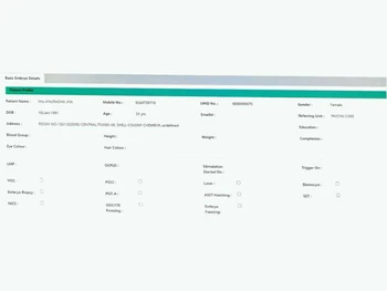 Acssel IVF embryology data
