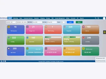 QuickMove dashboard