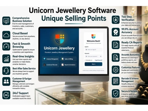 Unicorn Jewellery selling point