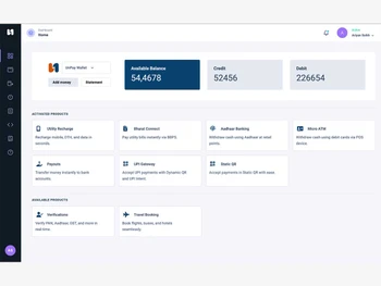 UnPay dashboard