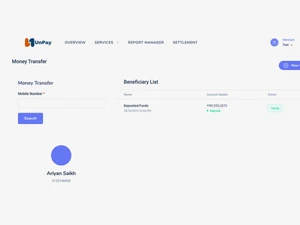 UnPay money transfer