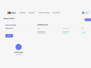 UnPay money transfer