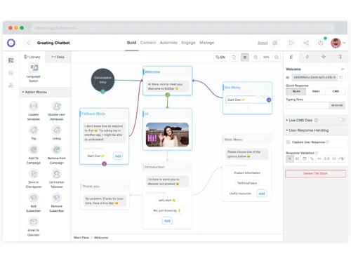 BotStar-visual flow editor