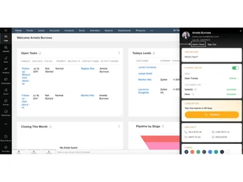 zoho crm plus-analytics