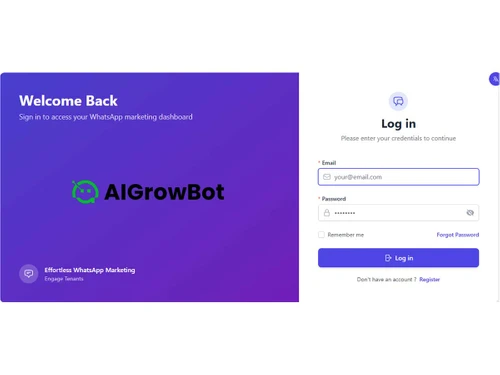 aigrowbot login