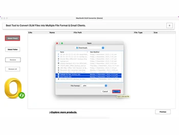MacSonik OLM Converter files