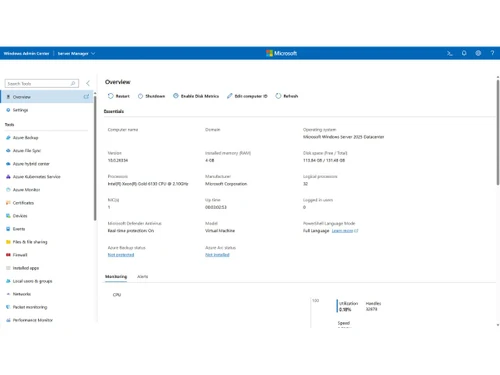 Microsoft Windows Server Standard-Montoring