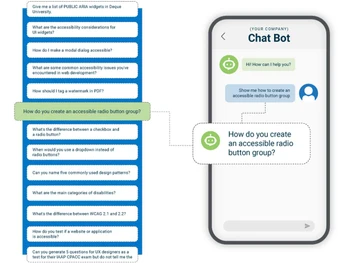 Deque Axe Assistant chat