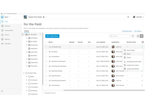 autodesk build-field