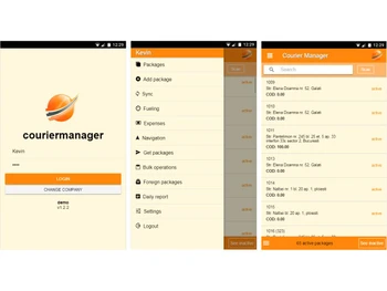 CourierManager-login