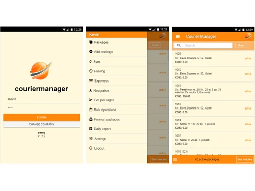 CourierManager-login