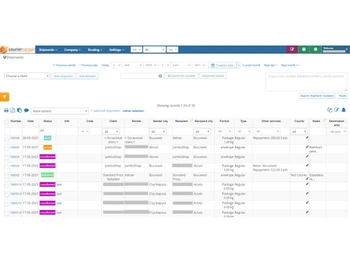 CourierManager-shipments
