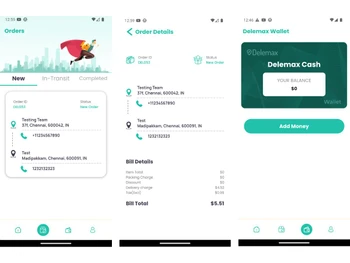 Delemax-order details