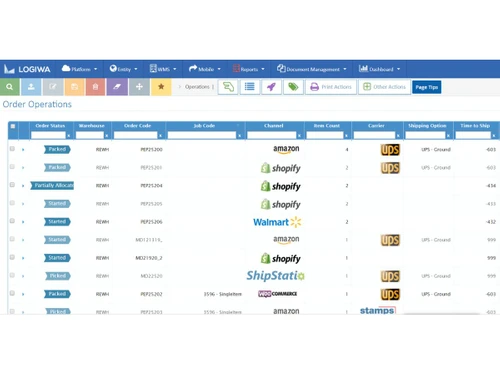 Logiwa-order operations