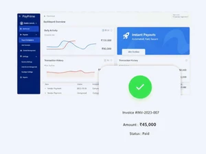 PayPrime dashboard